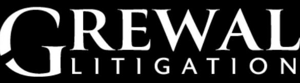 A black and white logo of the new orleans litigation group.